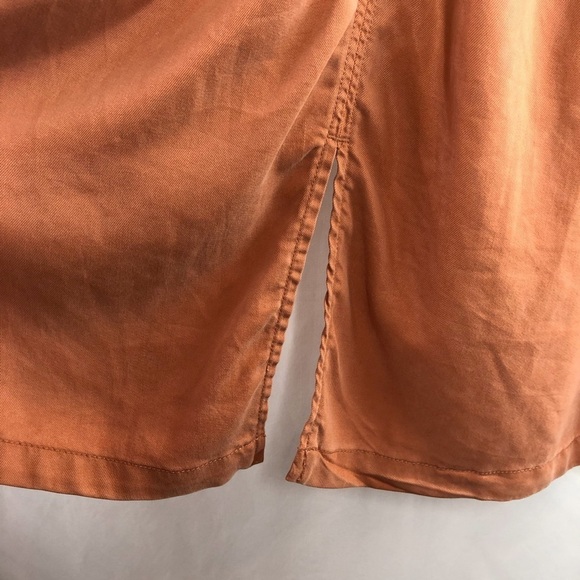 Max Jeans long rust overcoat trench jacket, XS - Picture 5 of 12